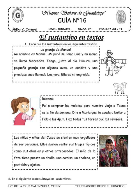 Textos En Sustantivo PDF