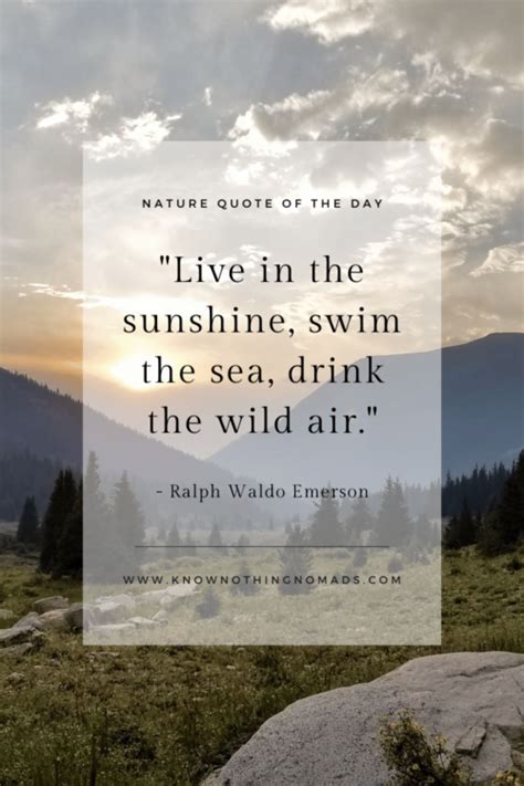 Ralph Waldo Emerson Famous Quotes On Nature And Motivation