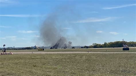 Two Military Planes Collide During Veterans Day Air Show In Us