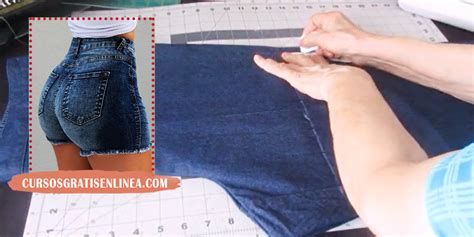 APRENDE HACER SHORTS DE JEANS PERFECTOS PASO A PASO