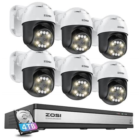 Reviews For Zosi K Channel Poe Tb Nvr Security Camera System With