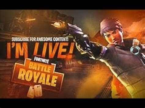 Fortnite BR Live Stream YouTube