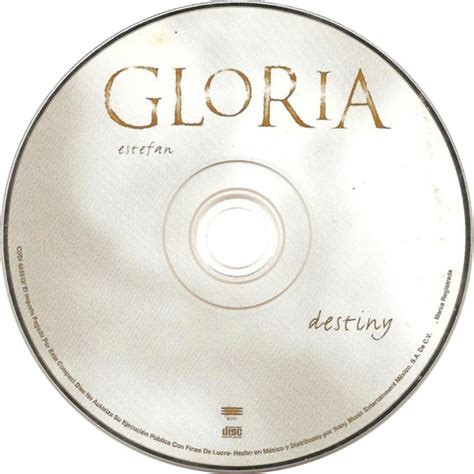 Car Tula Cd De Gloria Estefan Destiny 12 Canciones Portada