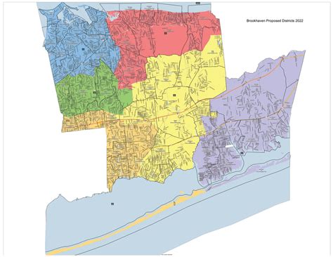 Council map with least change adopted | The Islip Bulletin