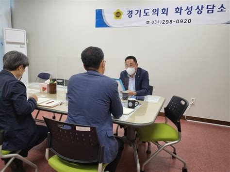 오진택 경기도의원 현장 확인 등을 통해 ‘무송회전교차로 보도설치 민원해결