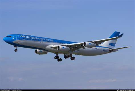 LV FPU Aerolineas Argentinas Airbus A340 313 Photo By Manuel Del Amo