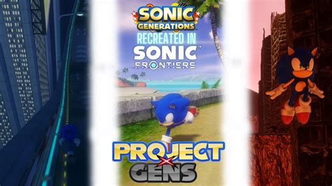 Sonic Generations Recreated In Sonic Frontiers YouTube