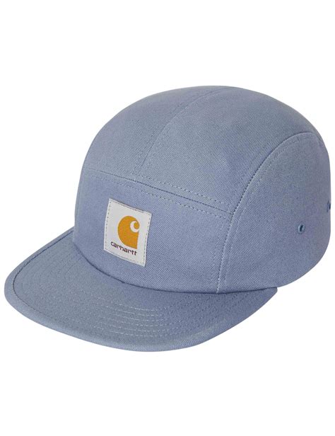 Carhartt Wip Backley 5 Panel Cap Bay Blue Accessories From Fat