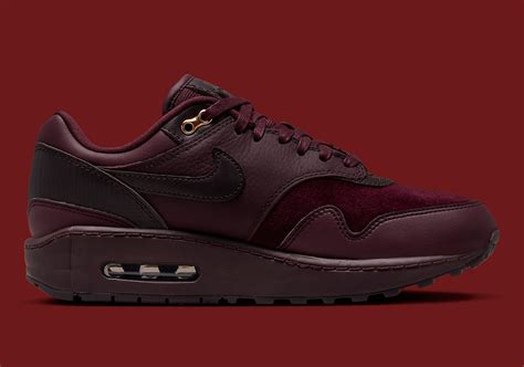 Nike Air Max 1 87 Womens Burgundy Crush Dv3888 600