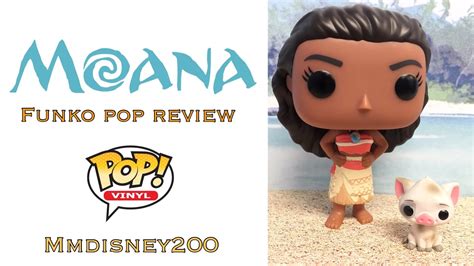 Disney Princess Moana And Pua Funko Pop Review Youtube