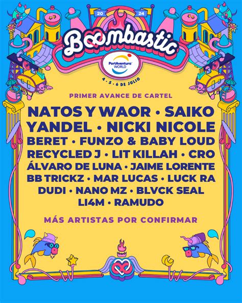 Primer Avance De Cartel Boombastic Portaventura World