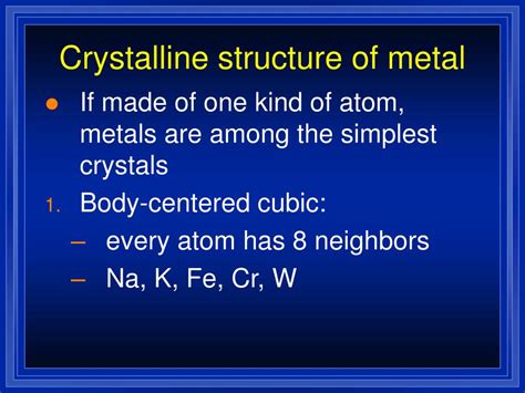 PPT - Bonding in Metals PowerPoint Presentation, free download - ID:4819941