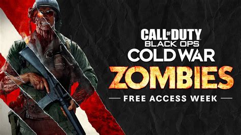 Call Of Duty Black Ops Cold War Le Mode Zombies Gratuit D S Jeudi