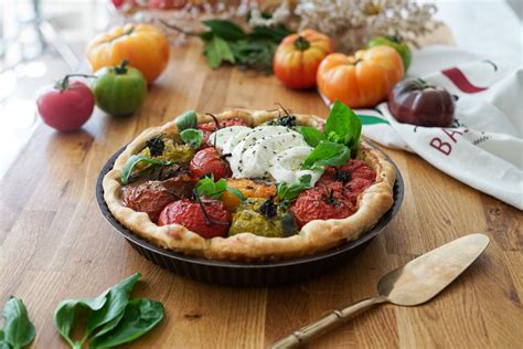 Tarte La Tomate Et Mozzarella Les P Pites De Noisette