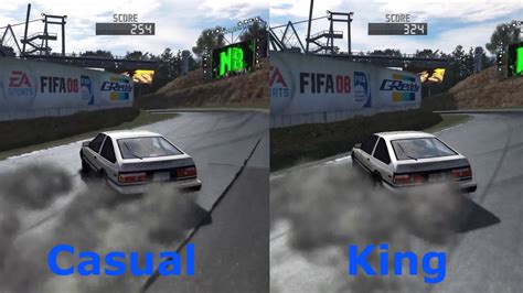 Need For Speed Prostreet Causal Vs King In Drift Mode Youtube