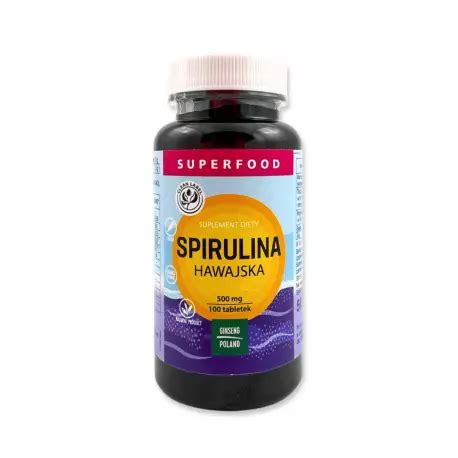 Spirulina Hawajska Mg Tab Pacifica Ginseng Sklep