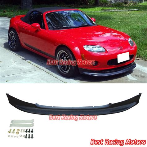 For Mazda Miata Mx Gv Style Front Bumper Lip Urethane Ebay