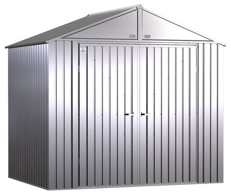 Arrow Elite Steel Storage Shed X Galvalume