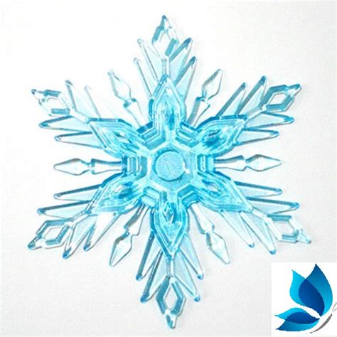 Floco De Neve Frozen Acr Lico Decora O Natal Cm Shopee Brasil