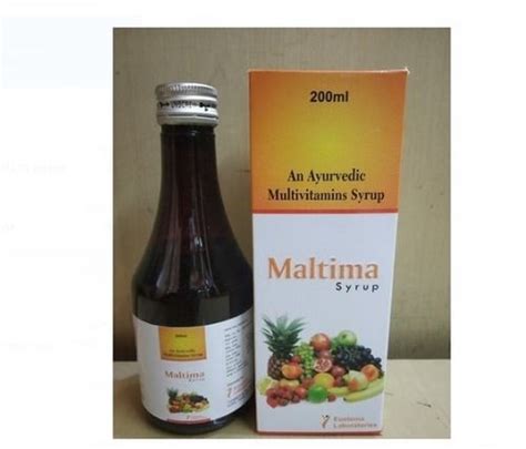 200 Ml Multima Ayurvedic Multivitamin Syrup General Medicines At Best