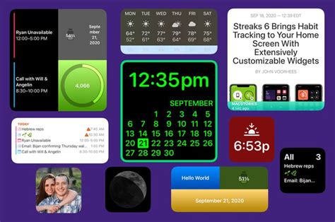 Creating Your Own Widgets A New Category Of Apps Emerges Macstories