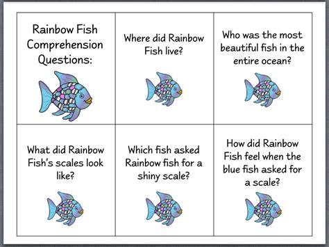 Rainbow Fish Printable Worksheets - Printable Worksheets