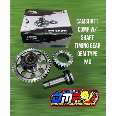 Tmx Long Cam Shaft Comp W Shaft Timing Gearv Oem Type Pag Shopee