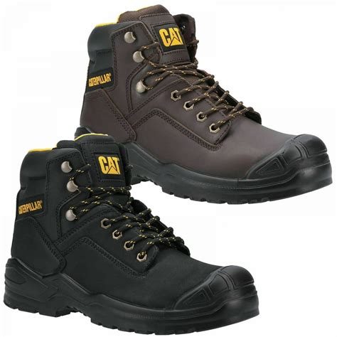 Cat Striver S3 Safety Boot With Bump Cap Black Or Brown