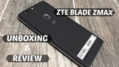 ZTE Blade Zmax Unboxing Hands On Review Metro PCS YouTube