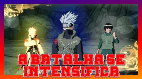 Batalha Pica Naruto Guy E Kakashi Vs Madara Reanimado Naruto Storm