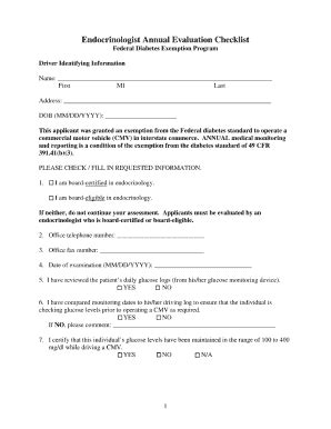 Dot Diabetes Waiver Form Complete With Ease AirSlate SignNow