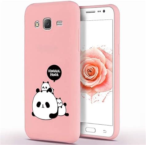 ZhuoFan Coque Samsung Galaxy J3 2016 Etui En Liquide Silicone 3D Rose