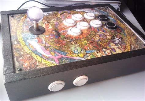 Okami Custom Arcade Stick By Ficus86 On Deviantart