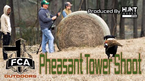 Pheasant Hunting Fca Outdoors Pheasant Tower Shoot Pheasant