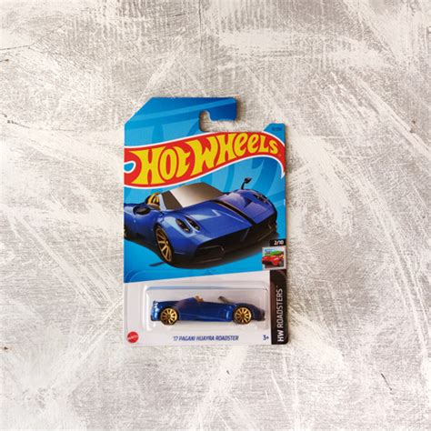 Jual Hot Wheels 17 Pagani Huayra Roadster Biru Hotwheels Blue Diecast