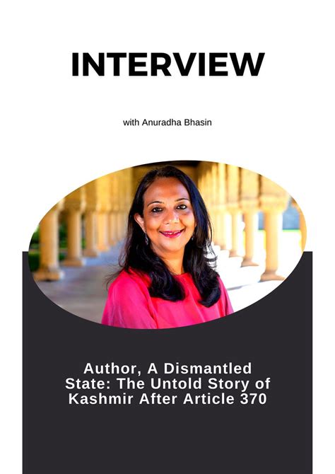 Anuradha Bhasin On Twitter On Kashmir And My Book ‘a Dismantled State Untold Story Of Kashmir