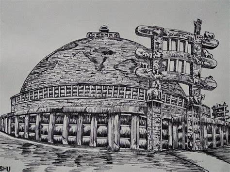 Architecture Journal Art And Architecture Great Stupa At Sanchi The