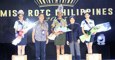 Dusky Bicolana Crowned Miss Rotc Philippines Philippine News Agency