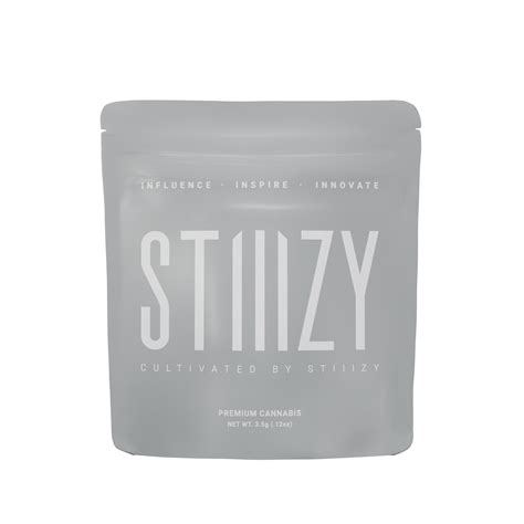 PLATINUM ZKITTLEZ 3 5G Grey Label Mylar STIIIZY