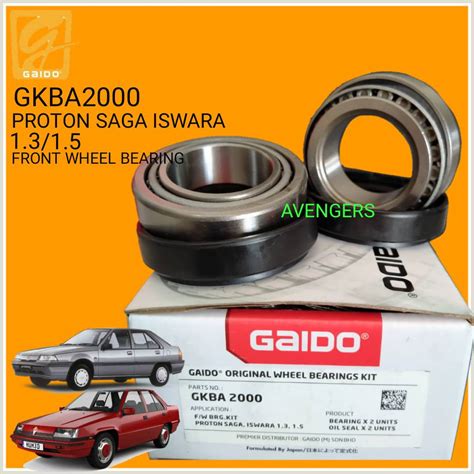 Proton Saga Iswara Gaido Front Wheel Bearing Original