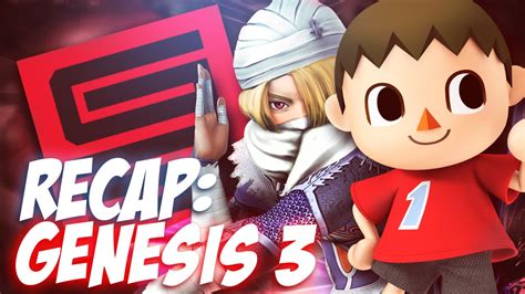 Genesis Recap Smash Bros Wii U Zero Youtube