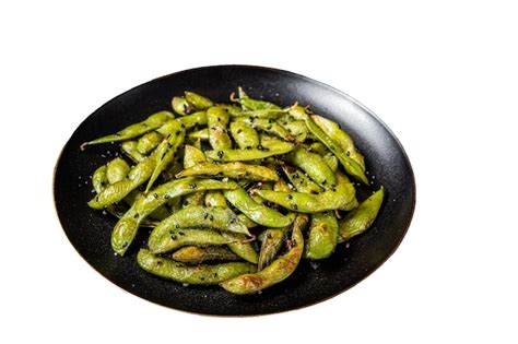 Feij O De Soja Edamame Verde Salteado Sal Marinho E Sementes De