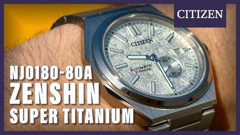 Unboxing The Citizen Automatic Zenshin NJ0180 80A YouTube