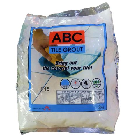 ABC Tile Grout 2kg Available In Different Colors Shopee Philippines