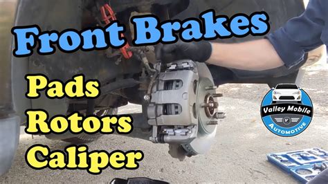 2006 2010 Ford Explorer Front Brake Pads Rotors And Calipers How To