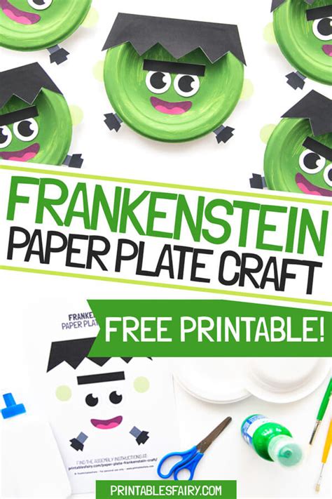 Frankenstein Craft Template