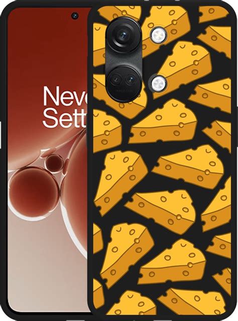 Cazy Hoesje Zwart Geschikt Voor OnePlus Nord 3 5G Cheesy Bol