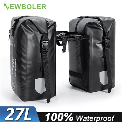 Newboler Bike Pannier Bag Waterproof L Big Capacity Electric Bike