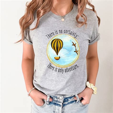 Hot Air Balloon T Balloon Trip Shirt Hot Air Balloon Tee Adventure Lovers Flying Sky Tee