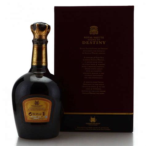 Chivas Royal Salute 38 Year Old Stone Of Destiny Whisky Auctioneer